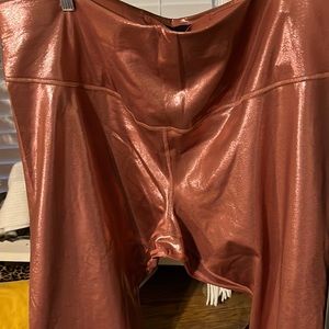 Nike leggings rose gold never worn